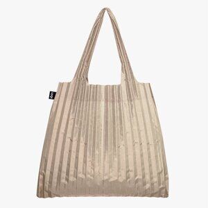 LOQI PLEATED Mocha Recycled Bag